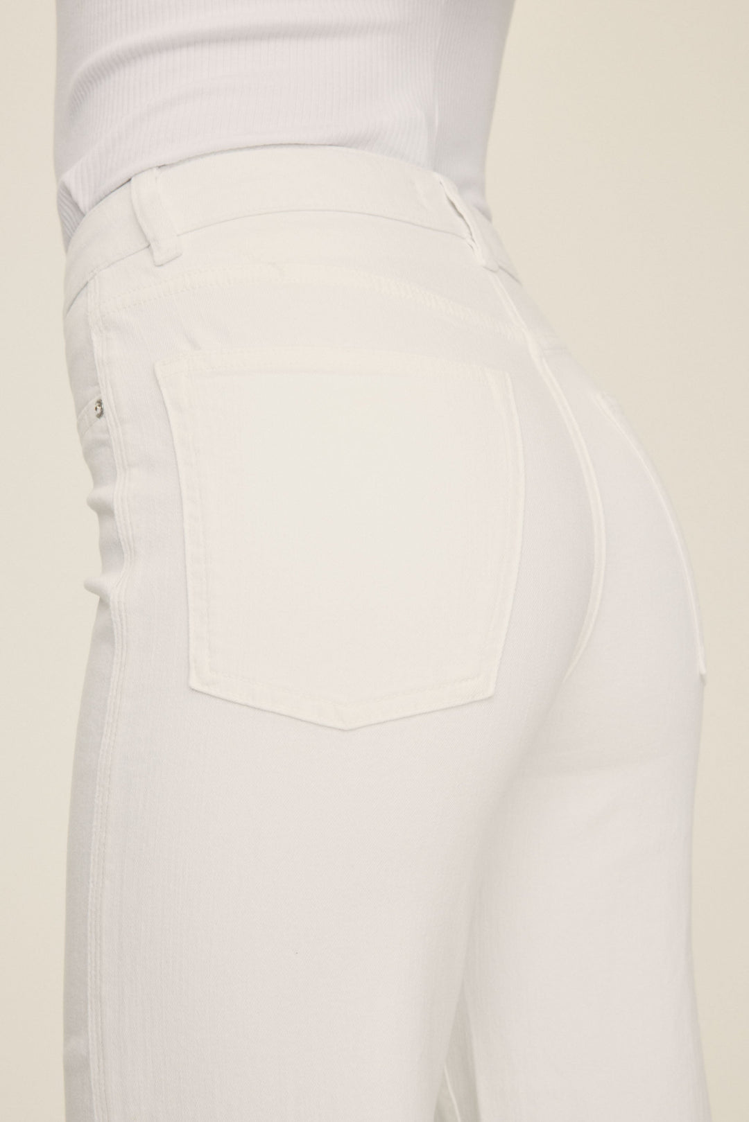 ICN - CROPPED WIDE LEG JEANS | OPTIC