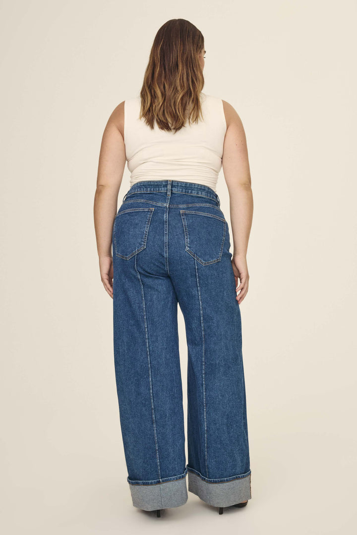 NCE PLUS - WIDE LEG JEANS | CUFF IT