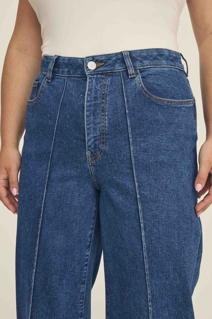 NCE PLUS - WIDE LEG JEANS | CUFF IT