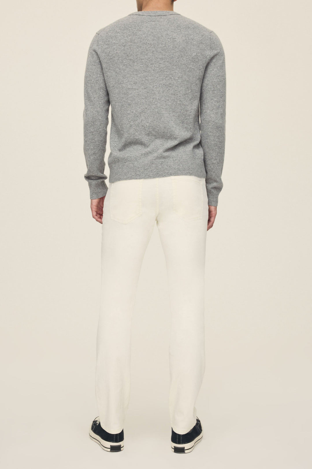 AMS - SLIM PANTS | BLANC