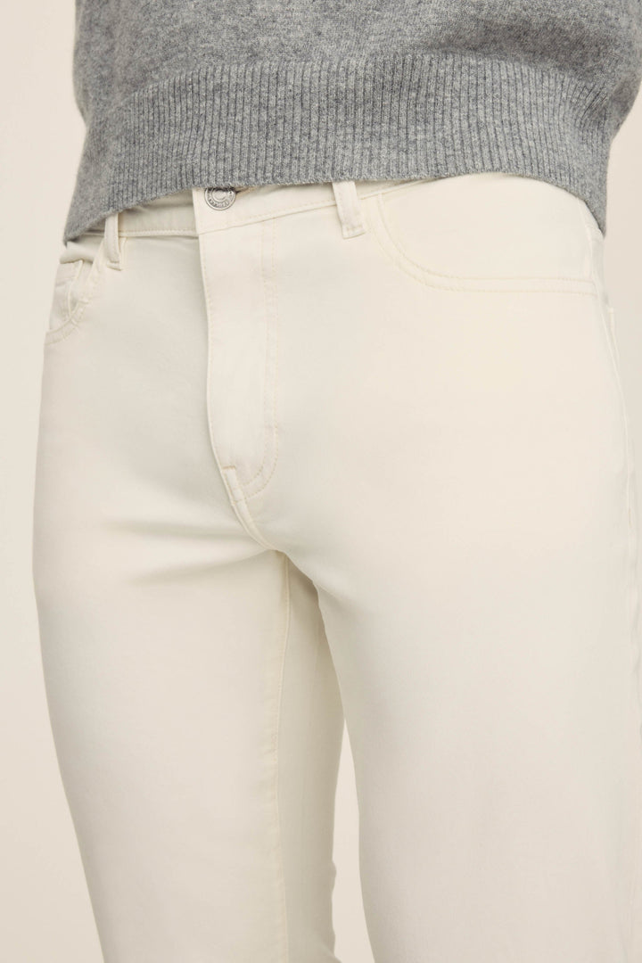 AMS - SLIM PANTS | BLANC