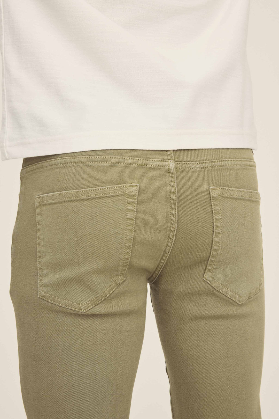 AMS - SLIM JEANS | LIGHT MOSS