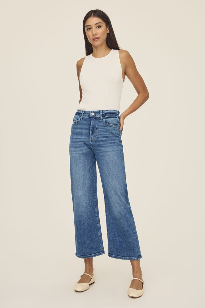 ICN - CROPPED WIDE LEG JEANS | CROSSROADS