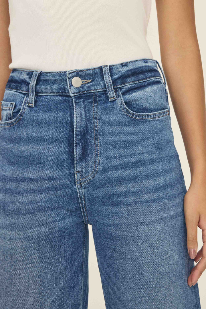 ICN - CROPPED WIDE LEG JEANS | CROSSROADS