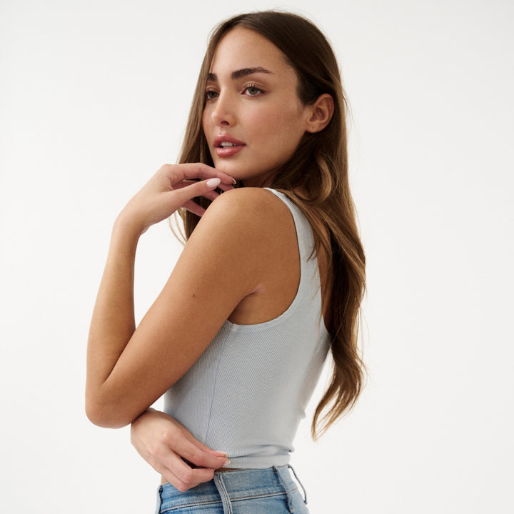 Ribbed Fitted Crop Top