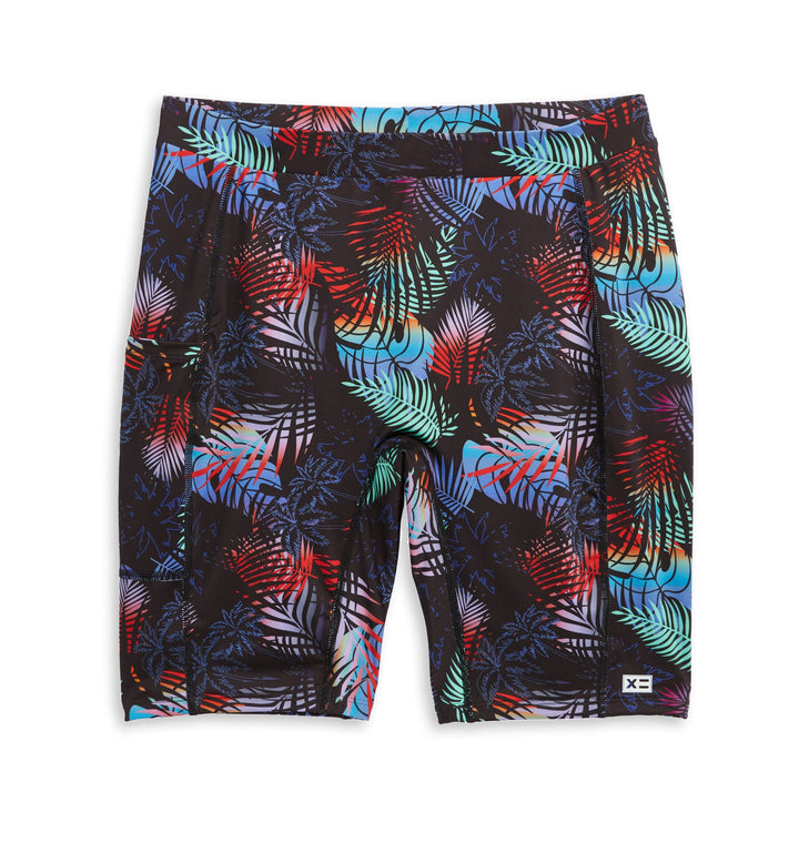 Swim 9" Shorts with Pocket - Palm Dreams