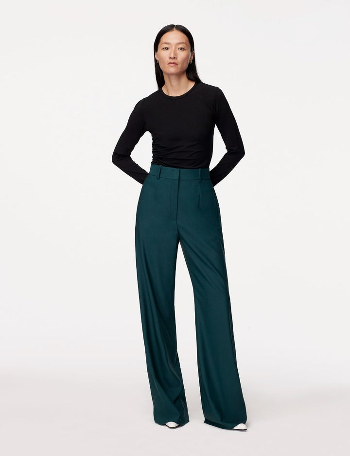 Wide Leg Suit Pant