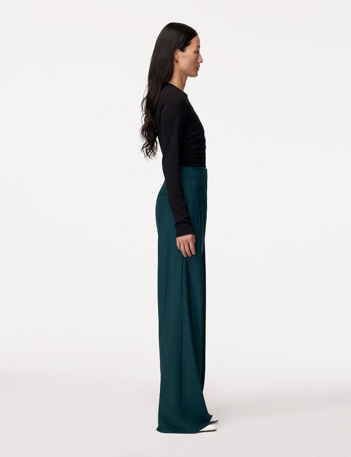 Wide Leg Suit Pant