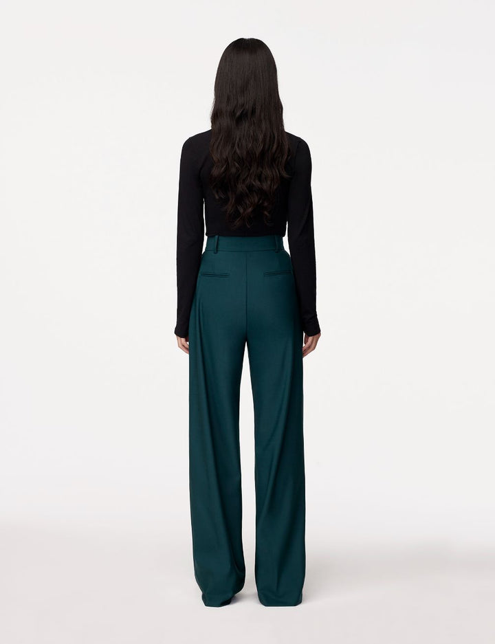 Wide Leg Suit Pant