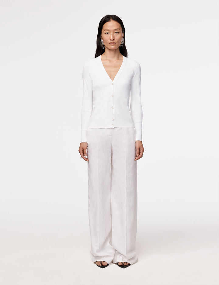 Ribbed Cardigan