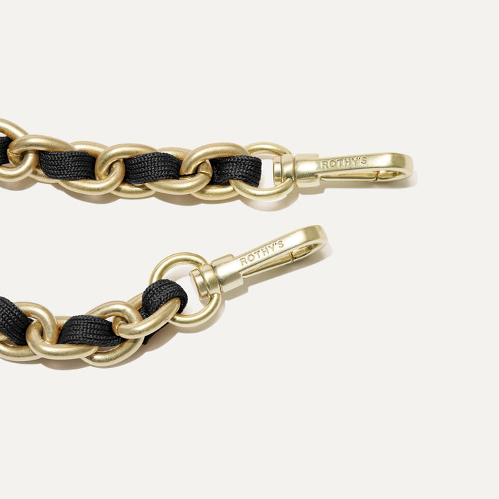 The Crossbody Strap - Black Chain