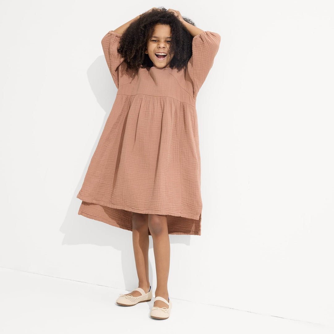 The Kids Bow Mary Jane - Conch Mesh