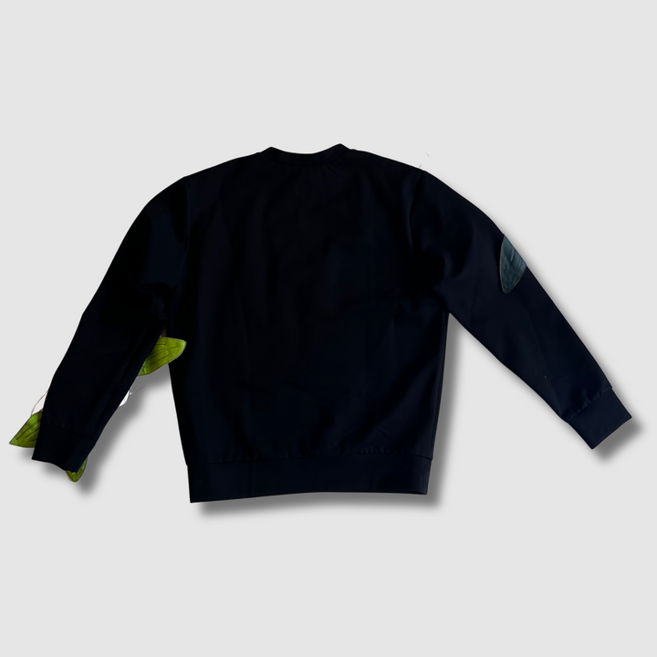 'nightbloom orchids' crewneck sweatshirt