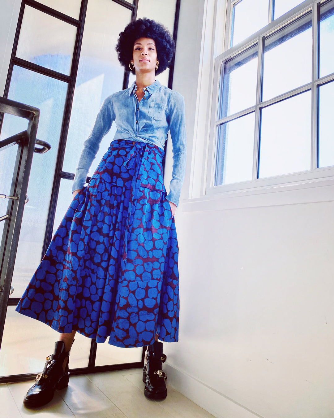 Seble Batik skirt