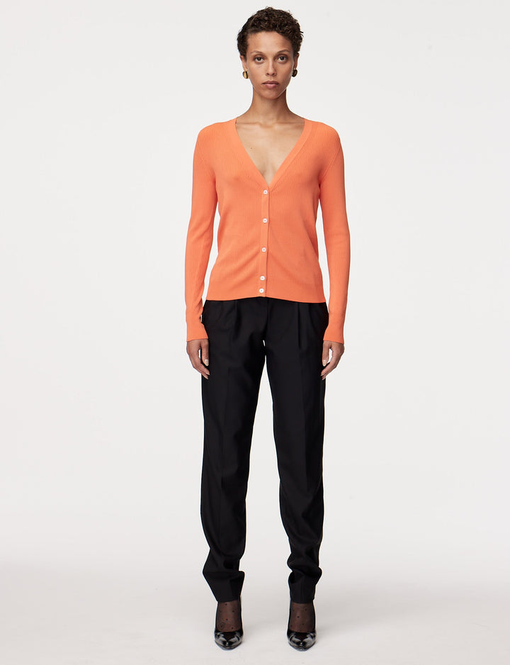 Ribbed Cardigan