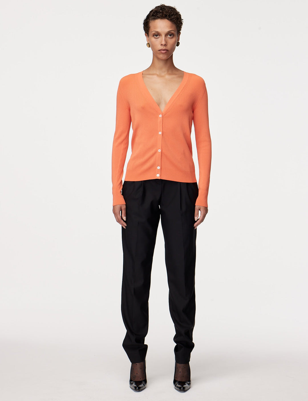 Ribbed Cardigan