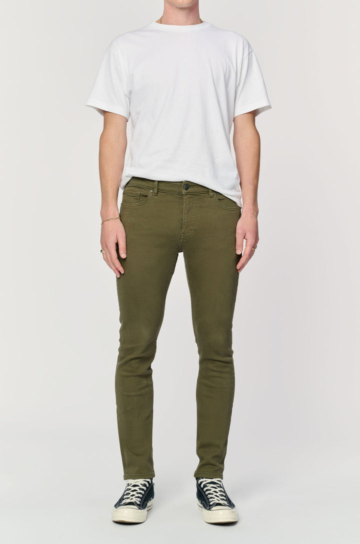 HND - SKINNY JEANS | MOSS GREEN