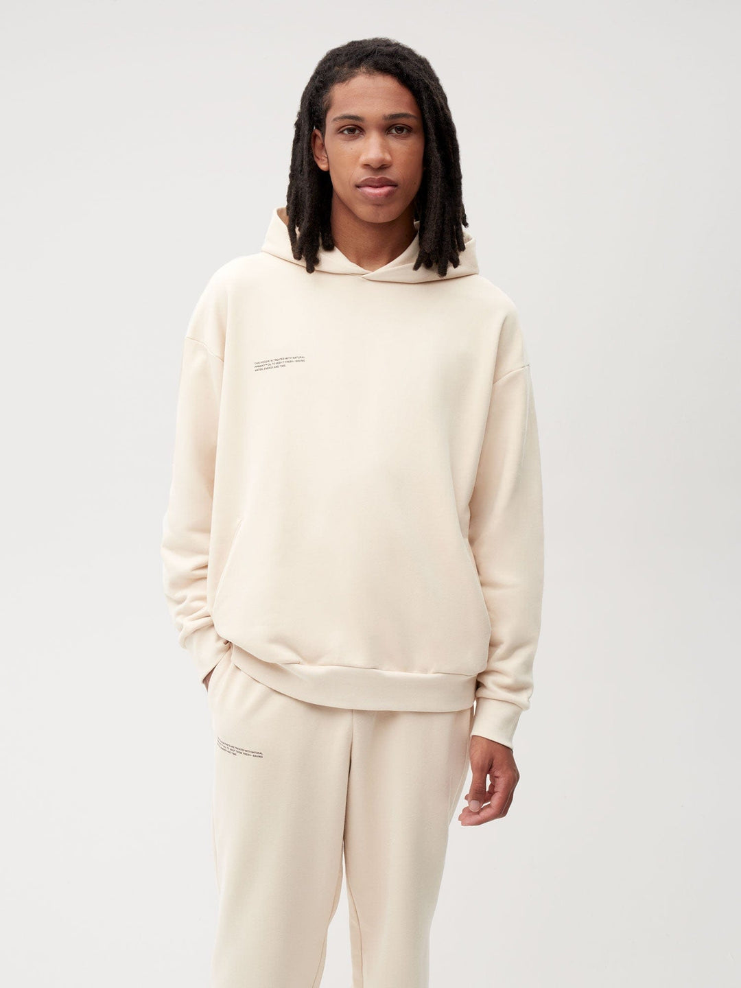 Mens 365 Midweight Hoodie—sand