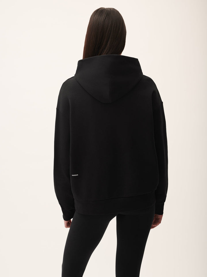 Womens 365 Midweight Hoodie—black