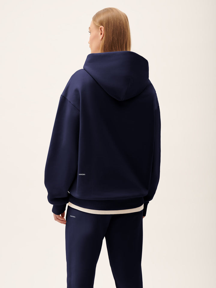 Womens 365 Midweight Hoodie—navy blue