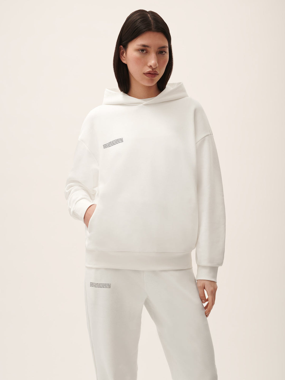 Womens 365 Midweight Hoodie—off-white