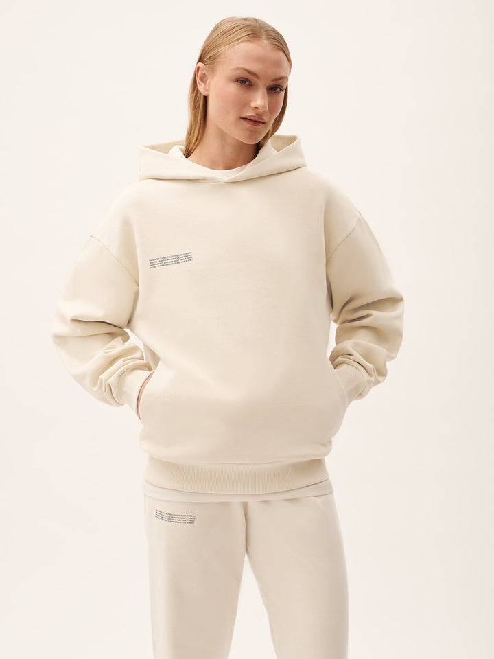 Womens 365 Midweight Hoodie—sand