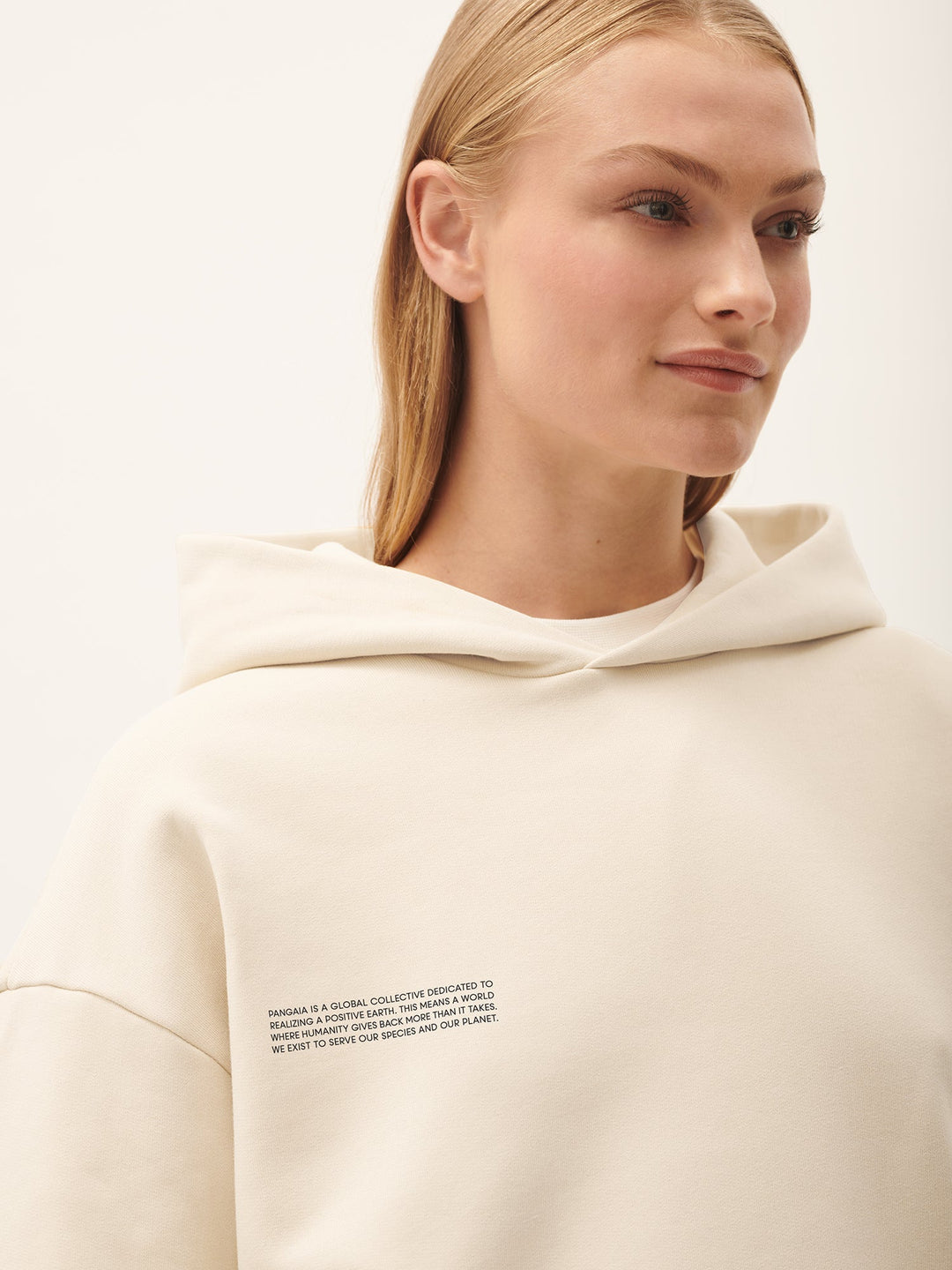 Womens 365 Midweight Hoodie—sand