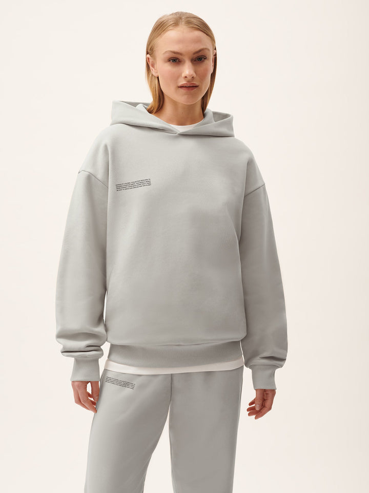 Womens 365 Midweight Hoodie—stone