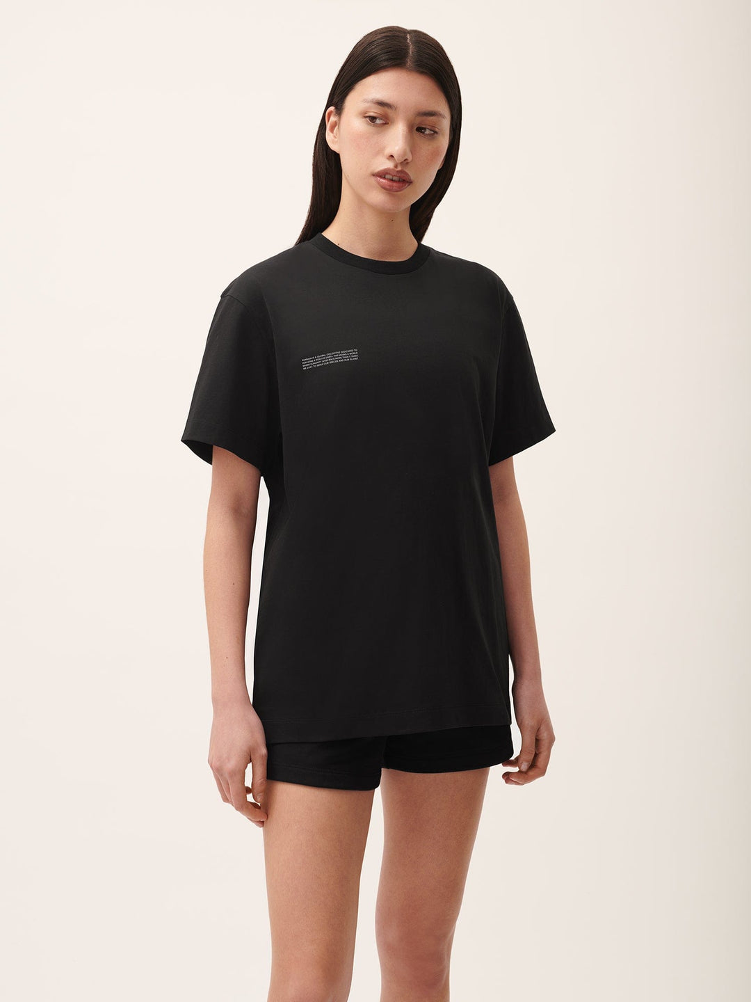 Womens 365 Midweight T-shirt—Black