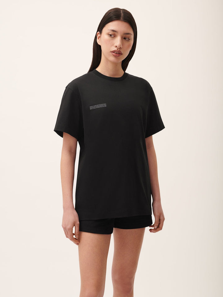 Womens 365 Midweight T-shirt—Black