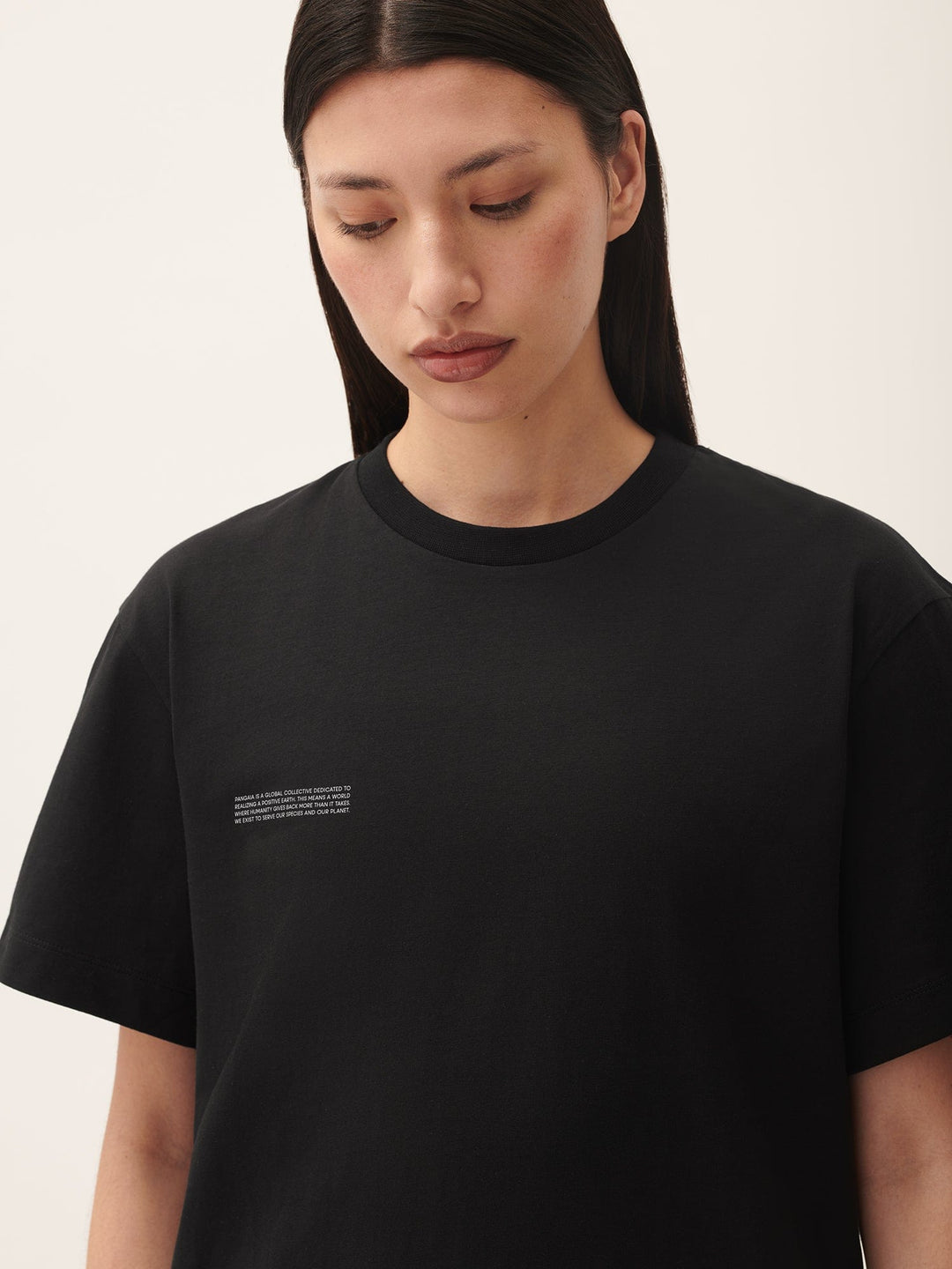 Womens 365 Midweight T-shirt—Black