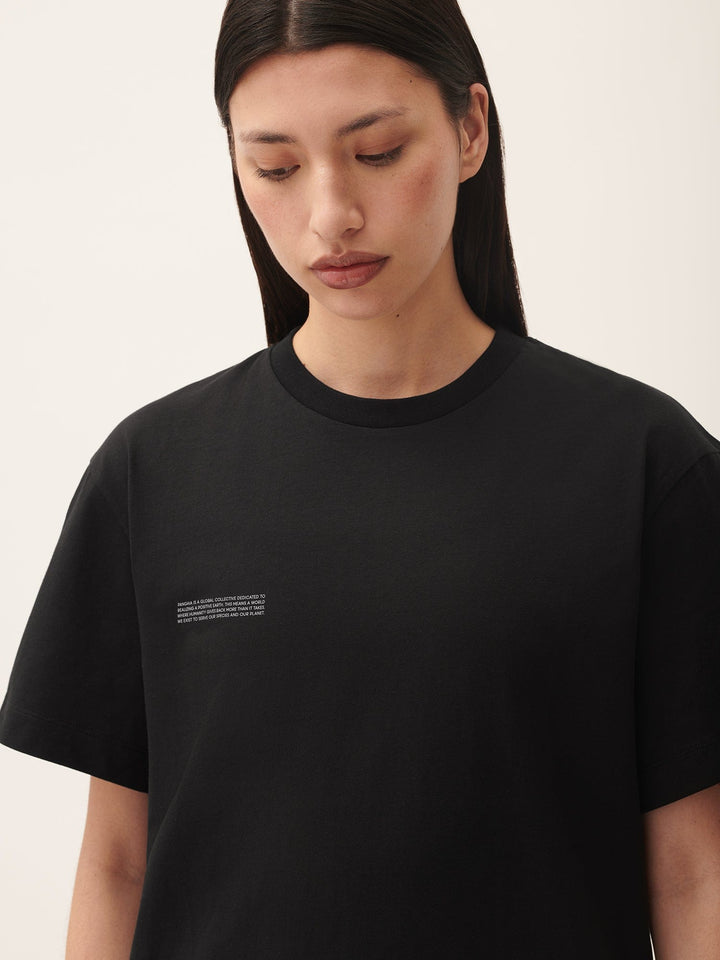 Womens 365 Midweight T-shirt—Black