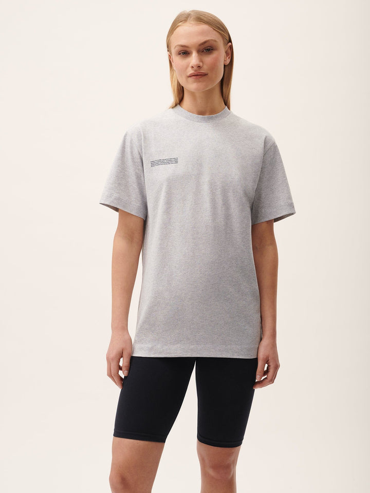 Womens 365 Midweight T-shirt—grey marl