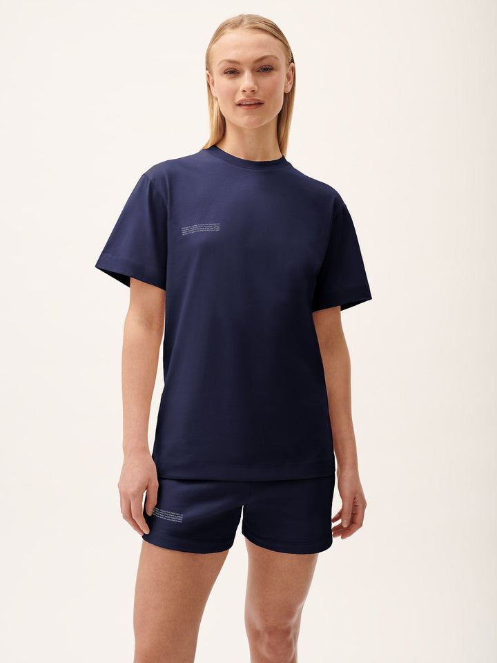 Womens 365 Midweight T-shirt—Navy Blue