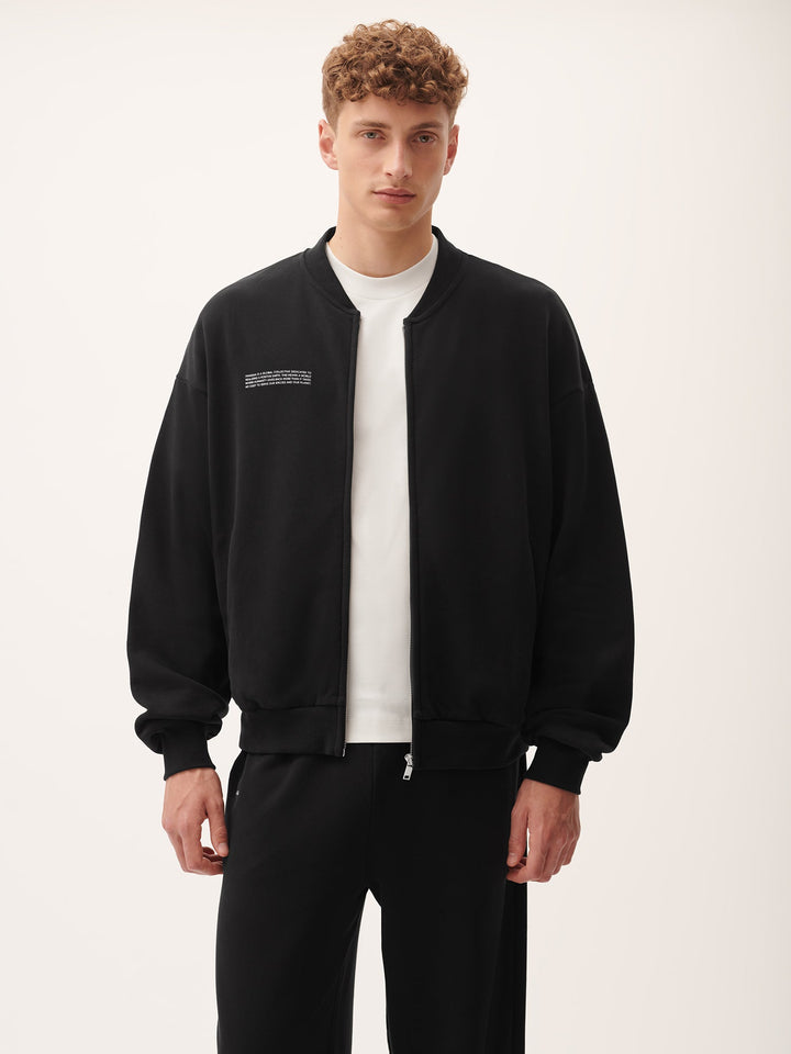 Mens 365 Midweight Bomber Jacket—Black