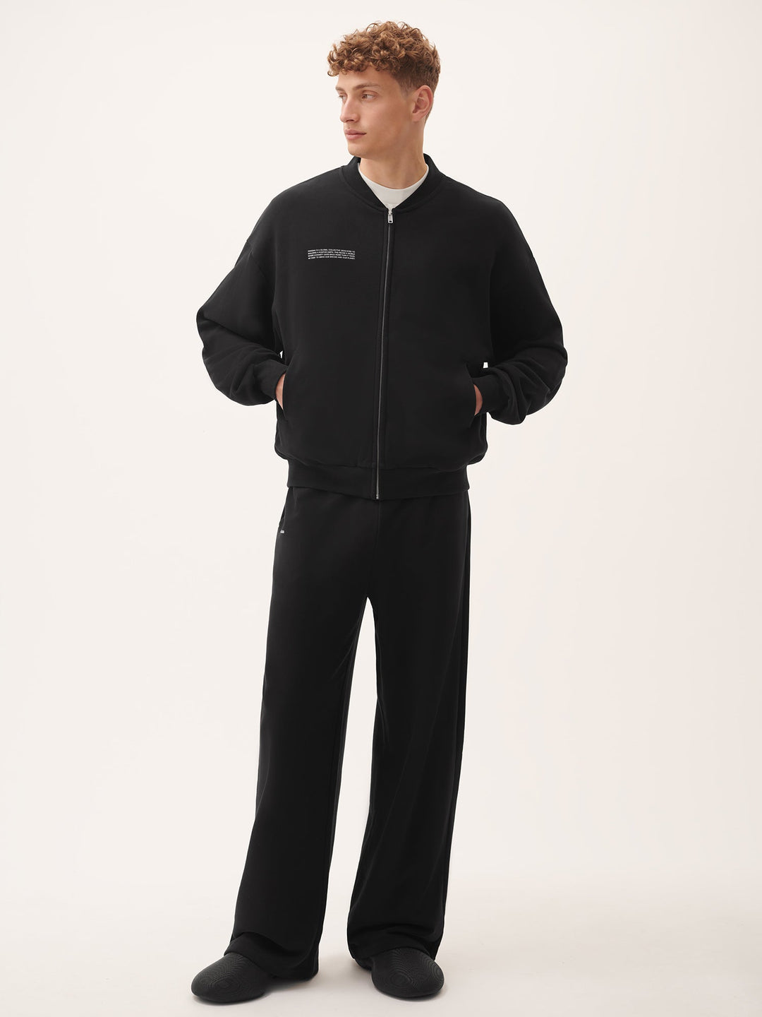Mens 365 Midweight Bomber Jacket—Black