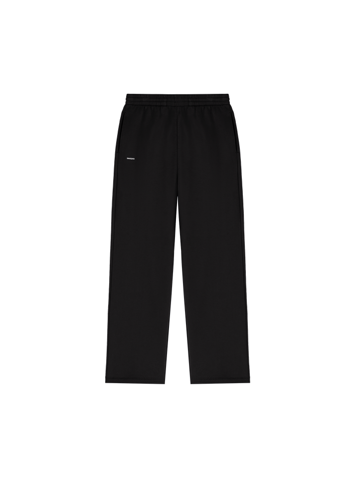 Mens 365 Midweight Straight Leg Track Pants—black