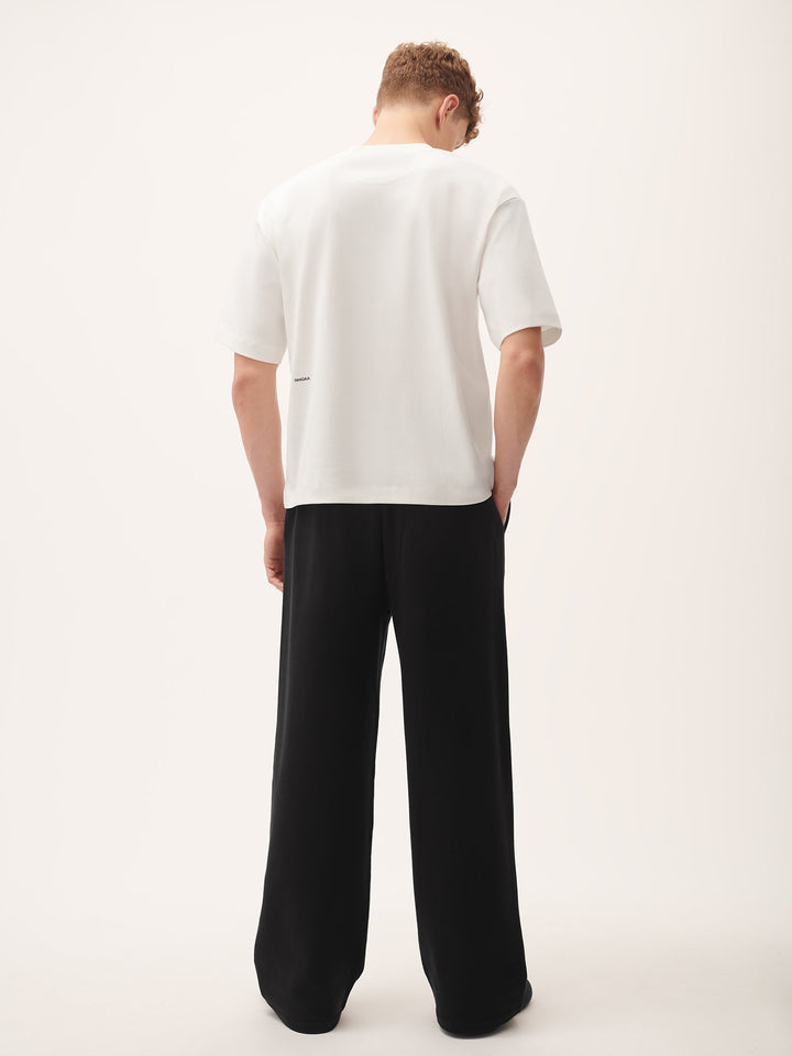 Mens 365 Midweight Straight Leg Track Pants—black