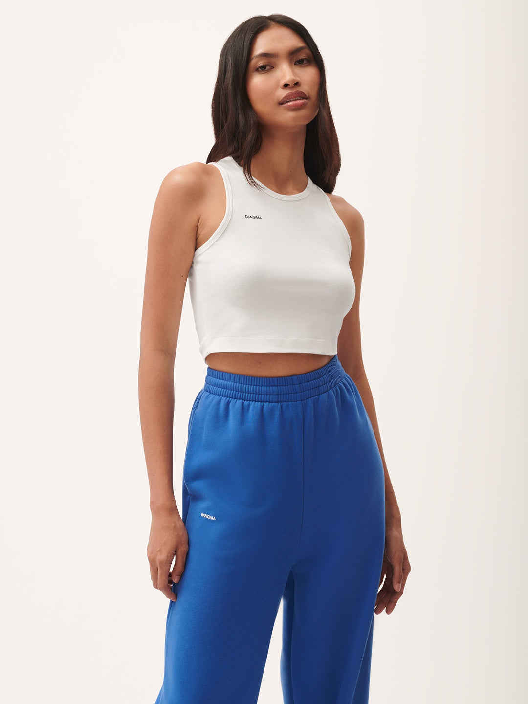 Womens 365 Midweight Straight Leg Track Pants—Gaia Blue