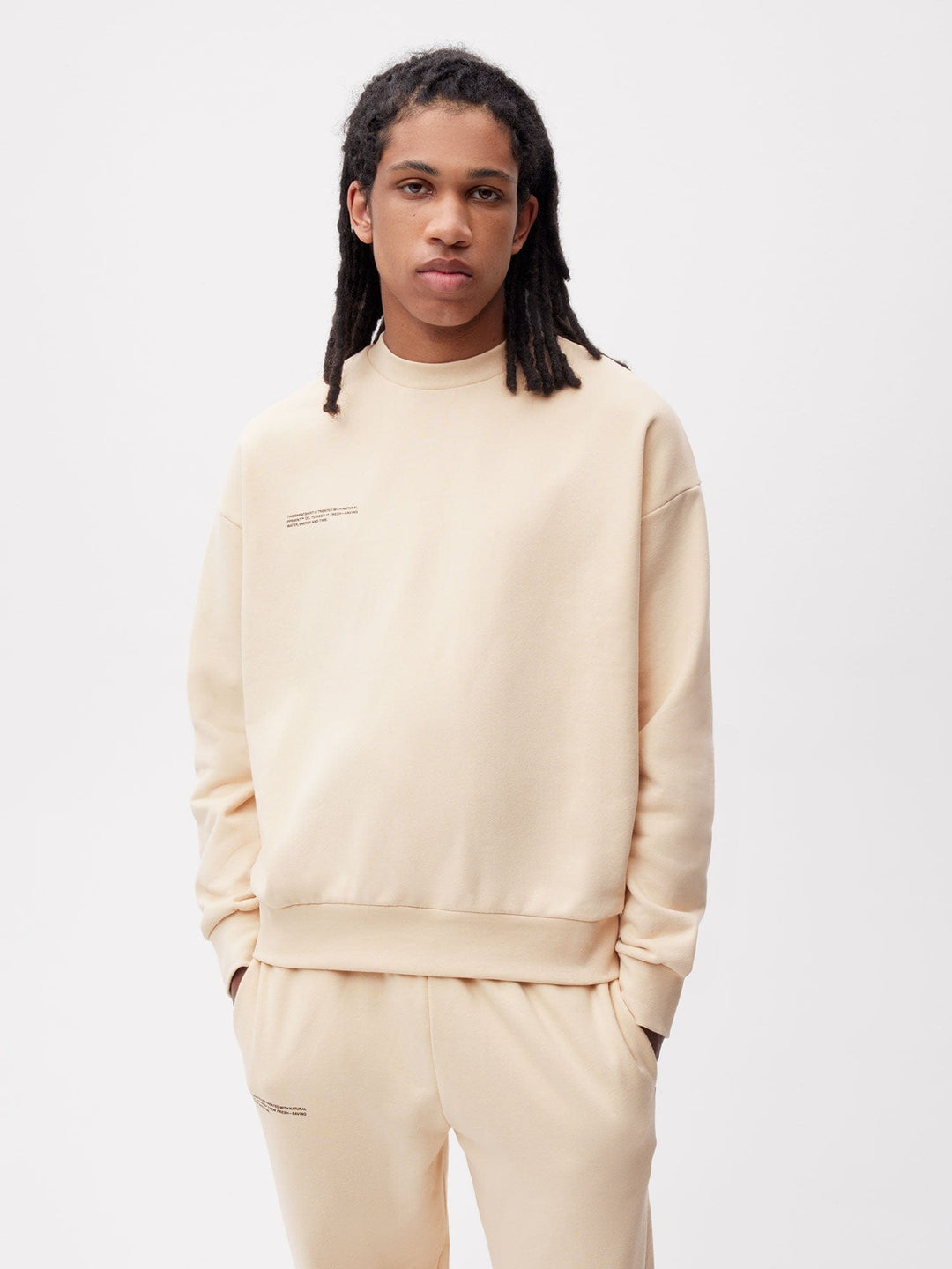 Mens 365 Midweight Sweatshirt—sand