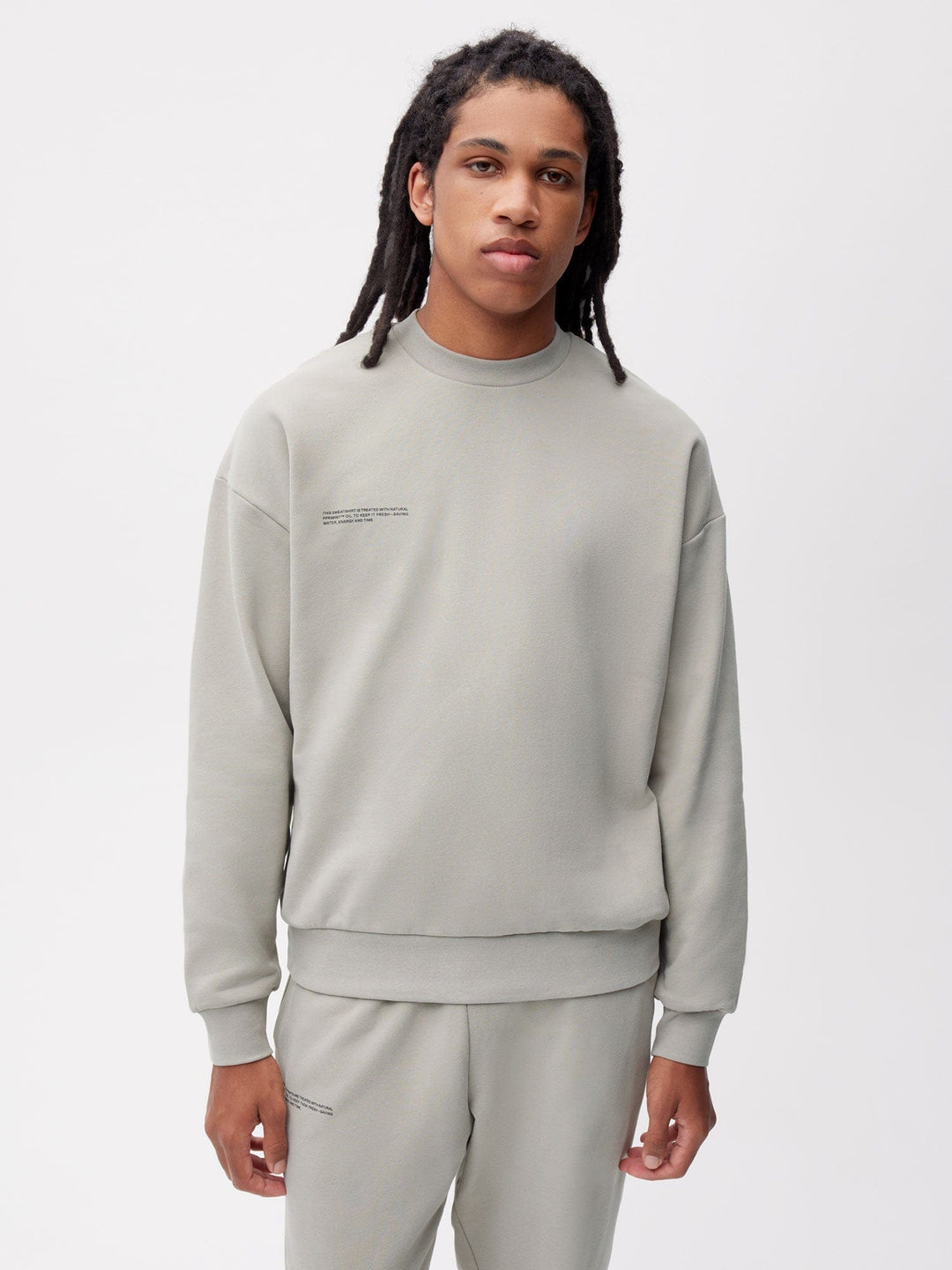 Mens 365 Midweight Sweatshirt—stone