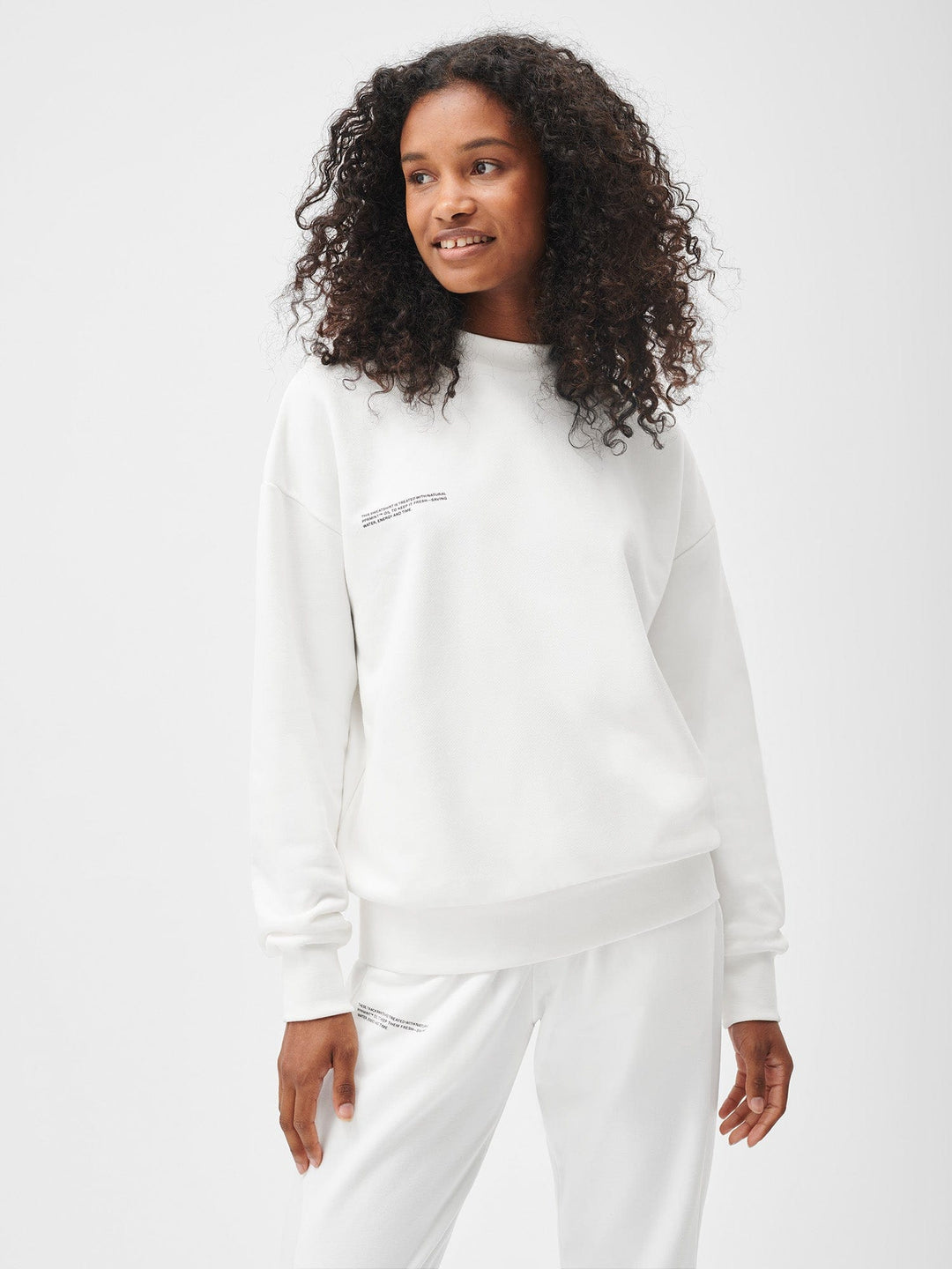 Womens 365 Midweight Sweatshirt—off-white