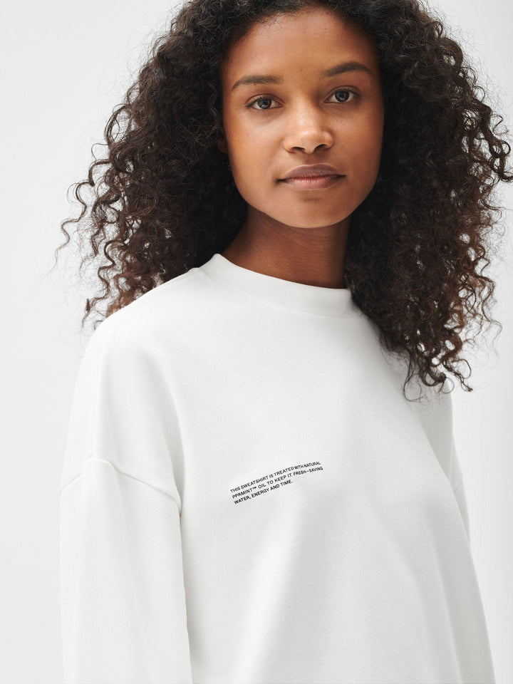 Womens 365 Midweight Sweatshirt—off-white