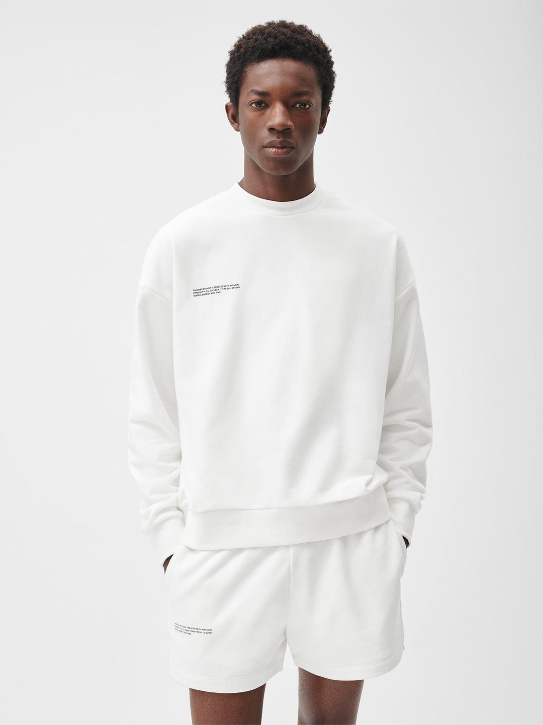 Mens 365 Midweight Sweatshirt—off-white