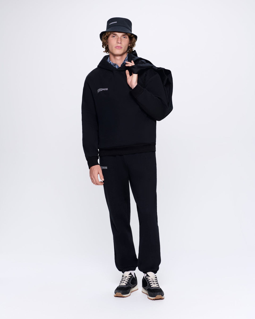Mens 365 Heavyweight Hoodie—black