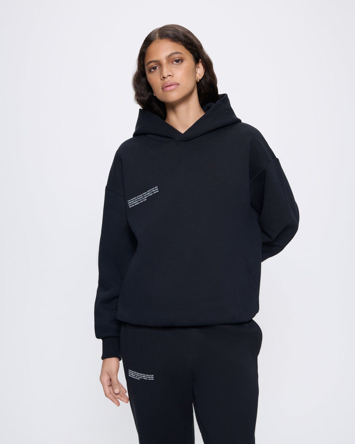 Womens 365 Heavyweight Hoodie—black