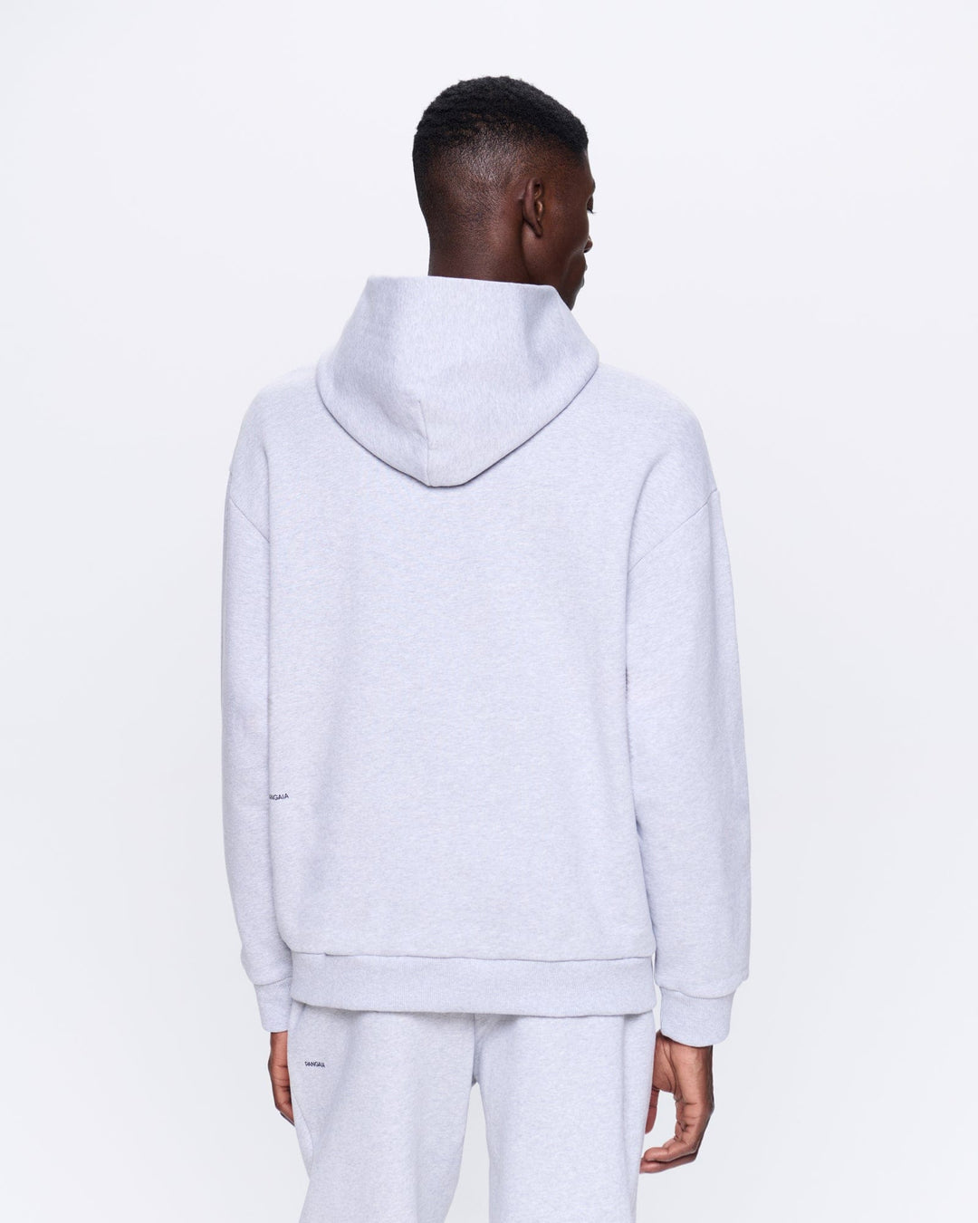 Mens 365 Heavyweight Hoodie—grey marl
