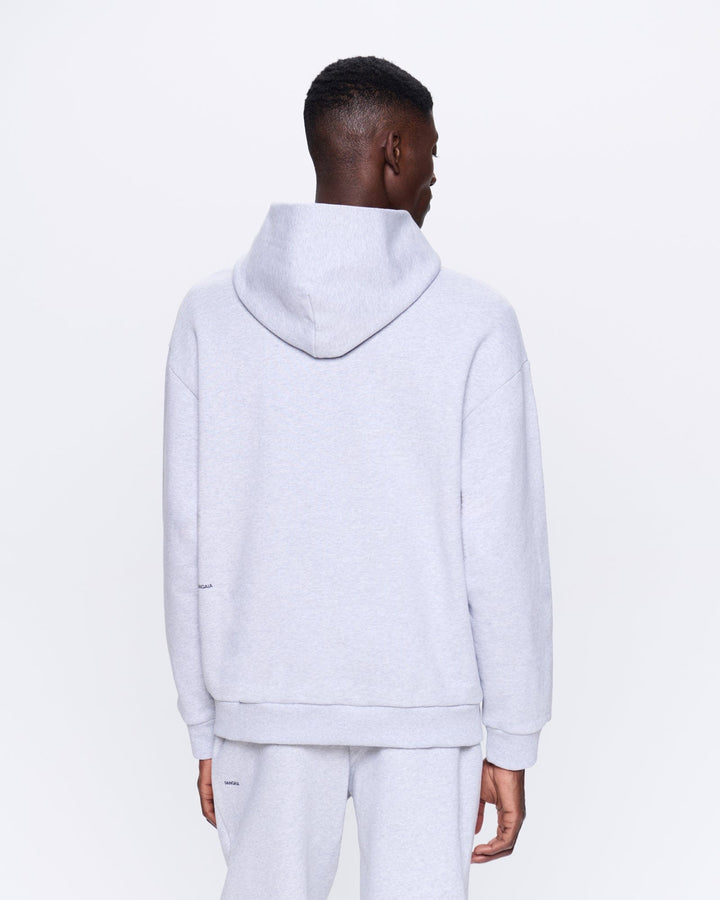 Mens 365 Heavyweight Hoodie—grey marl