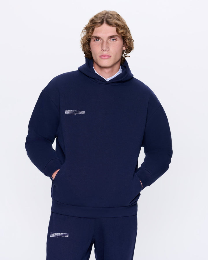 Mens 365 Heavyweight Hoodie—navy blue