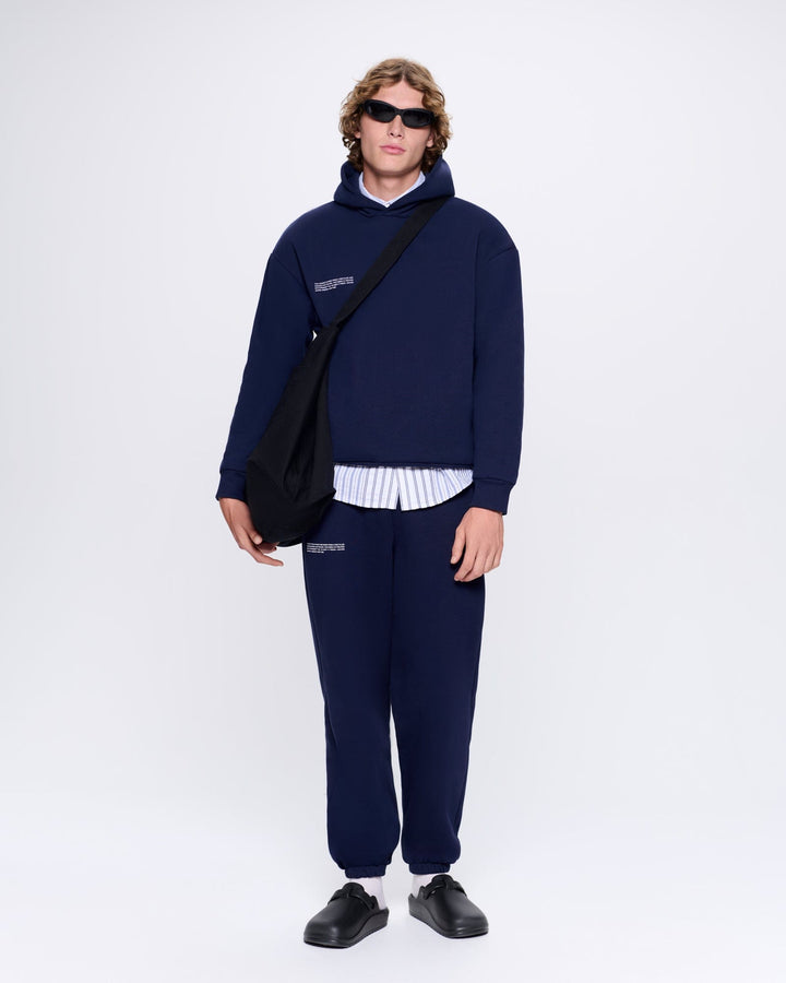 Mens 365 Heavyweight Hoodie—navy blue